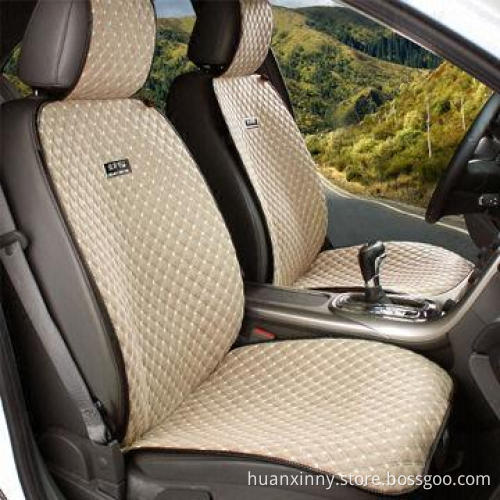 Leather Car Seat Cover with Simple, No Bundled Design
